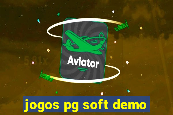 jogos pg soft demo